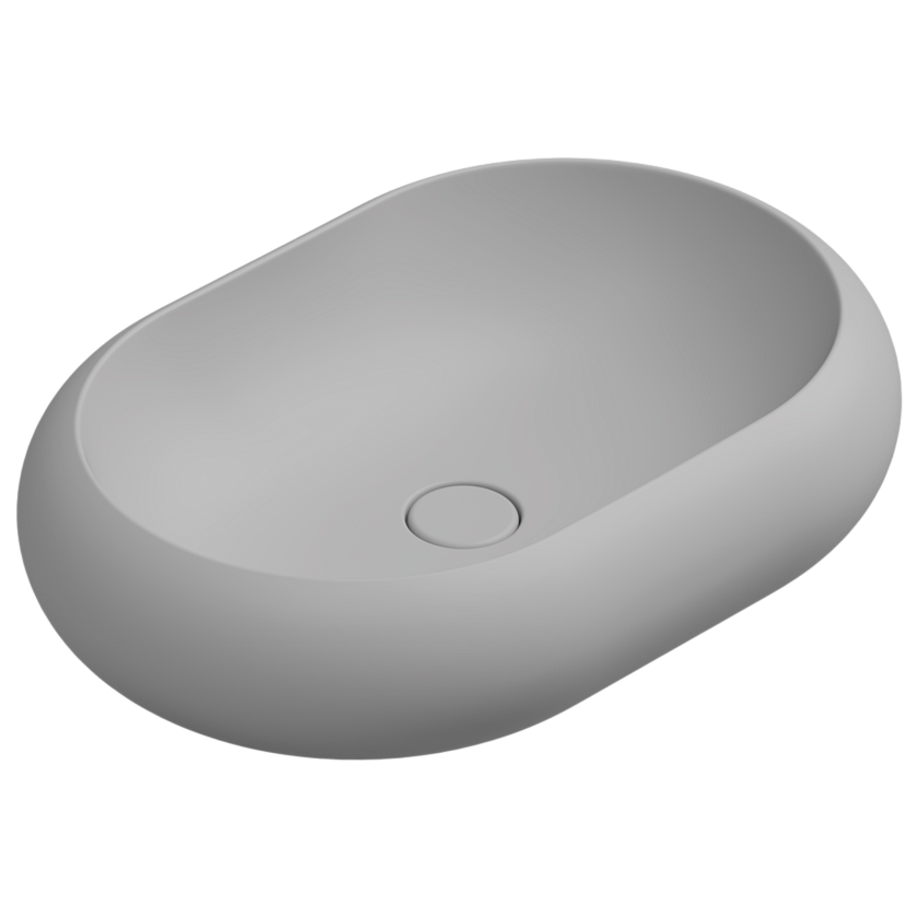 Раковина накладная GSG Ceramic Design Petra, 60 см, PELAV60033