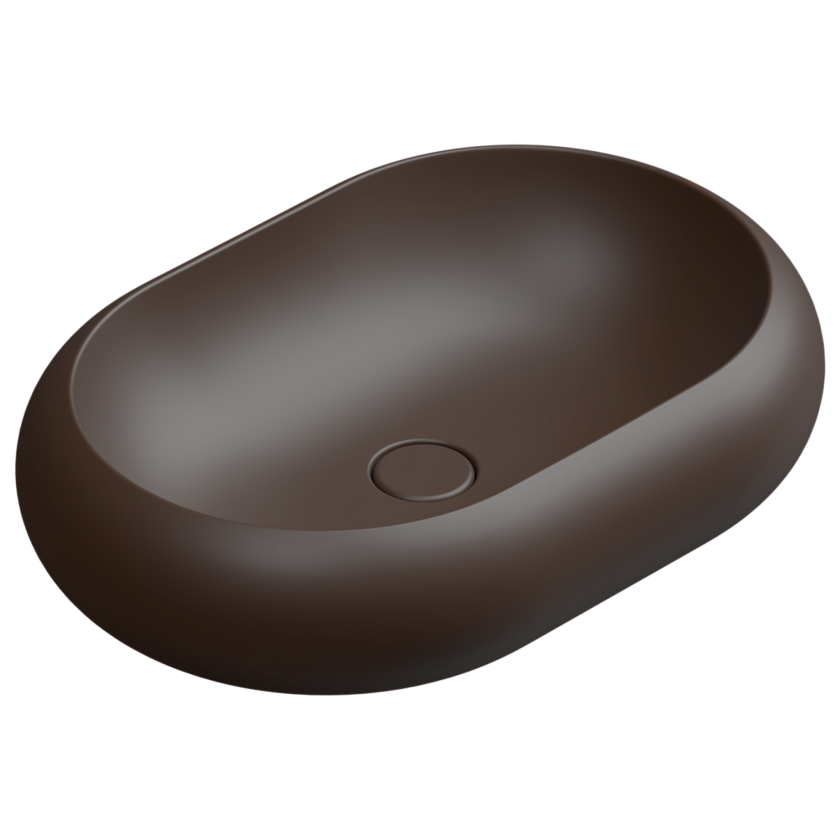 Раковина накладная GSG Ceramic Design Petra, 60 см, PELAV60035