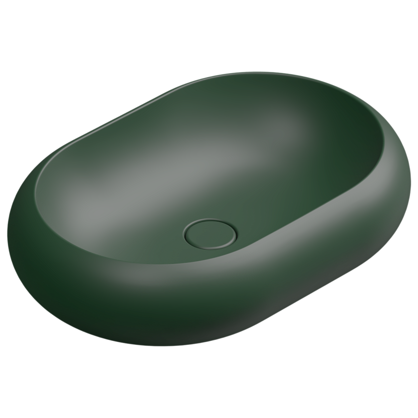 Раковина накладная GSG Ceramic Design Petra, 60 см, PELAV60036