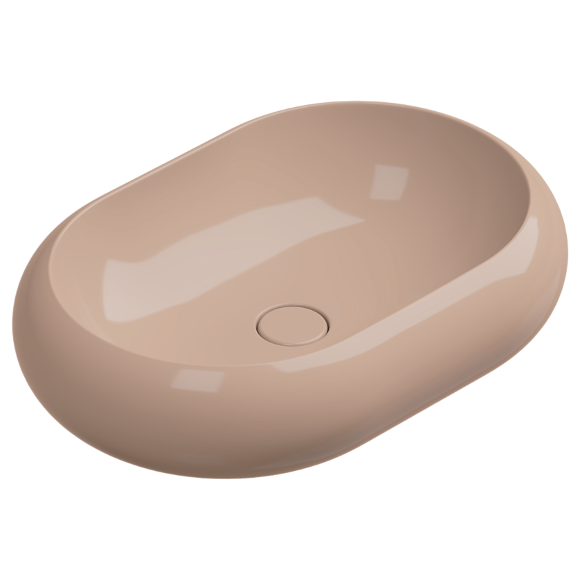 Раковина накладная GSG Ceramic Design Petra, 60 см, PELAV60039