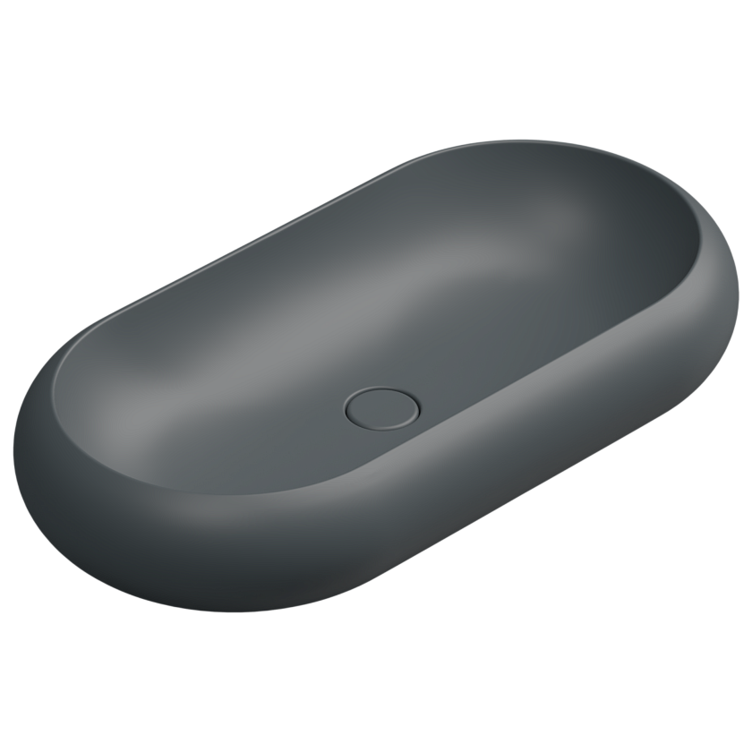 Раковина накладная GSG Ceramic Design Petra, 80 см, PELAV80028