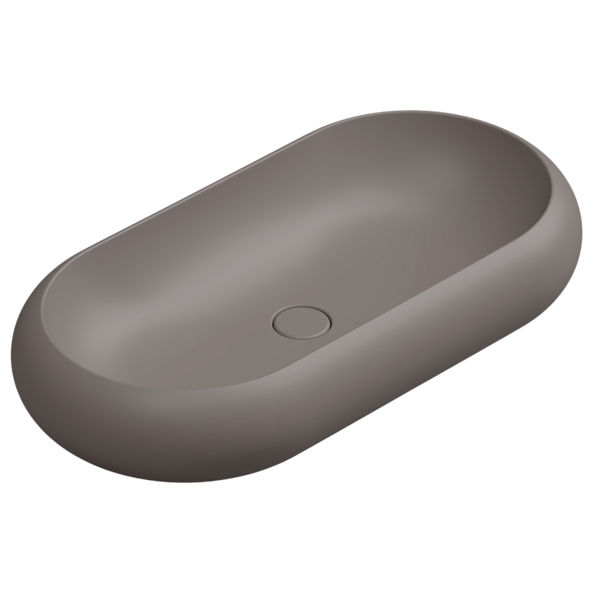 Раковина накладная GSG Ceramic Design Petra, 80 см, PELAV80029