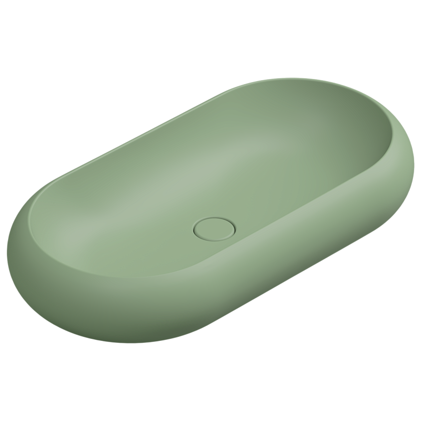 Раковина накладная GSG Ceramic Design Petra, 80 см, PELAV80031