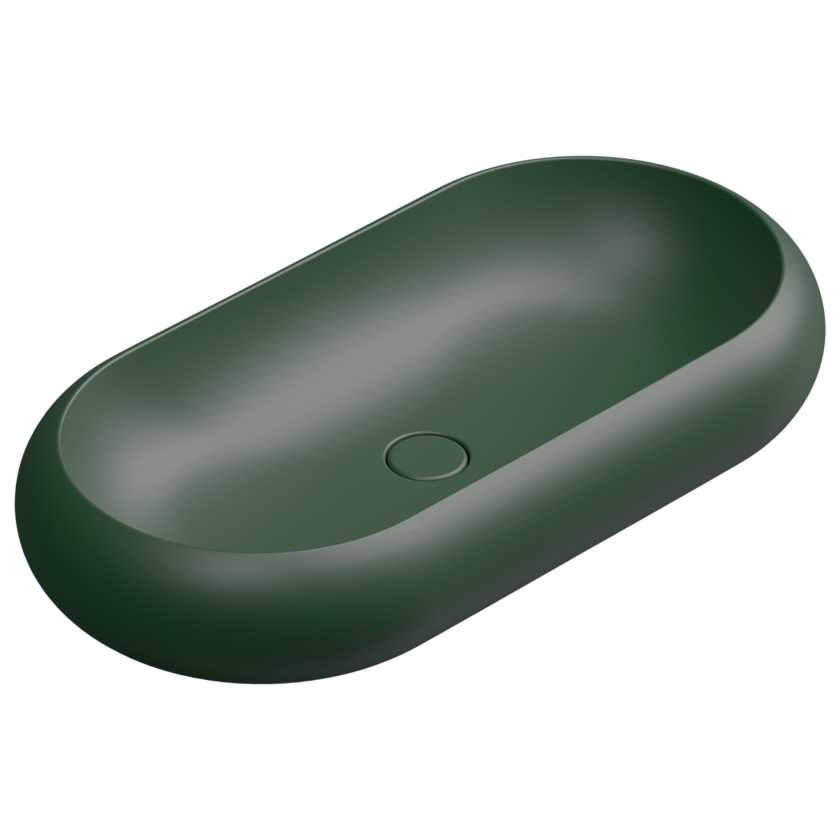 Раковина накладная GSG Ceramic Design Petra, 80 см, PELAV80036