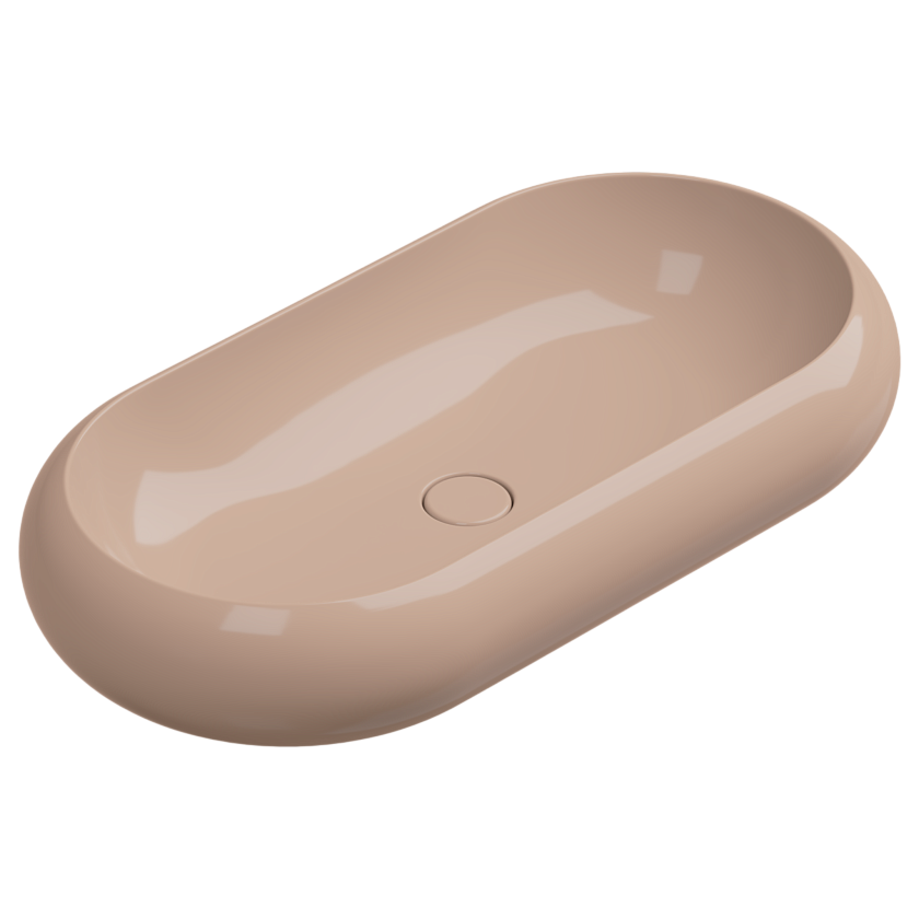 Раковина накладная GSG Ceramic Design Petra, 80 см, PELAV80039