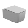 Чаша подвесного унитаза GSG Ceramic Design Brio, белый матовый, BRWCSO001