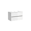 Тумба с раковиной SANCOS Urban, 79 см, белый