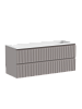 Тумба с раковиной SANCOS SNOB T, 119 см, doha soft