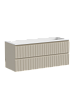 Тумба с раковиной SANCOS SNOB T, 119 см, beige soft