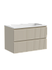 Тумба с раковиной SANCOS SNOB T, 79 см, beige soft