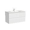 Тумба с раковиной SANCOS SNOB T, 89 см, bianco