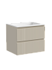 Тумба с раковиной SANCOS SNOB T, 59 см, beige soft