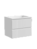 Тумба с раковиной SANCOS SNOB T, 59 см, bianco