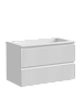 Тумба с раковиной SANCOS SNOB R, 79 см, bianco