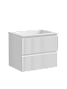 Тумба с раковиной SANCOS SNOB R, 59 см, bianco