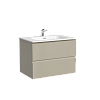 Тумба с раковиной SANCOS SNOB R, 69 см, beige soft