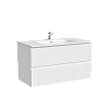 Тумба с раковиной SANCOS SNOB R, 89 см, bianco