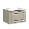Тумба с раковиной SANCOS Very, 59 см, beige soft