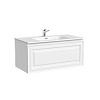 Тумба с раковиной SANCOS Very, 89 см, bianco