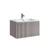 Тумба с раковиной SANCOS SNOB R 1.0, 69 см, doha soft