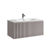 Тумба с раковиной SANCOS SNOB R 1.0, 89 см, doha soft