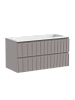 Тумба с раковиной SANCOS SNOB T, 99 см, doha soft 