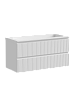 Тумба с раковиной SANCOS SNOB T, 99 см, bianco