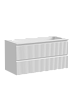 Тумба с раковиной SANCOS SNOB R, 99 см, bianco