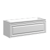 Тумба с раковиной SANCOS Very, 119 см, bianco