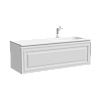 Тумба с раковиной SANCOS Very, 119 см, правая, bianco