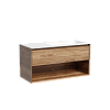 Тумба с раковиной SANCOS Marmi 1.0, 99 см, правая, дуб чарльстон