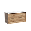 Тумба с раковиной SANCOS Marmi 2.0, 99 см, правая, дуб чарльстон