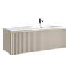 Тумба с раковиной SANCOS SNOB R 1.0, 99 см, правая, beige soft