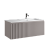 Тумба с раковиной SANCOS SNOB R 1.0, 99 см, правая, doha soft