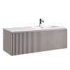 Тумба с раковиной SANCOS SNOB R 1.0, 119 см, правая, doha soft