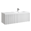 Тумба с раковиной SANCOS SNOB R 1.0, 119 см, правая, bianco