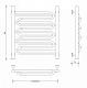 Полотенцесушитель водяной Secado Валенсия 3, 60x60, хром, нижнее подключение, 4603777446239 - изображение 2