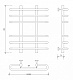 Полотенцесушитель водяной Secado Венеция 3, 60x60, хром, нижнее подключение, 4603777446437 - изображение 2