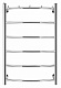 Полотенцесушитель водяной Secado Милан 1 К, 80x40, хром, нижнее подключение, 4603777444648 - изображение 1