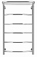 Полотенцесушитель водяной Secado Милан 1 СП, 80x40, хром, нижнее подключение, 4603777444723 - изображение 1