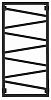 Полотенцесушитель водяной Secado Мирано 120x50