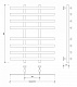Полотенцесушитель водяной Secado Понтида 4, 80x60, хром, нижнее подключение, 4603777447809 - изображение 2