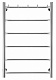 Полотенцесушитель водяной Secado Триада 1 К, 80x40, хром, нижнее подключение, 4603777443443 - изображение 1