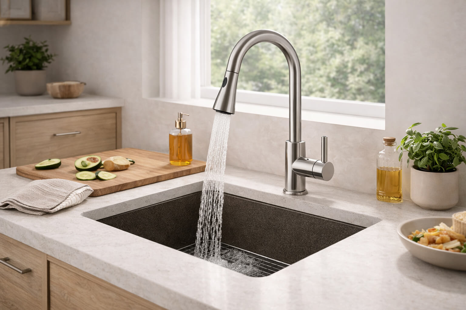 Смесители для кухни