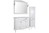 Комплект мебели в ванную ASB-Woodline Салерно, 105 см, 9697 БС+19251+9700 БС+9692 БС