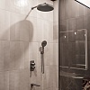 Душевая система встраиваемая Vincea Домус (Domus), вороненая сталь, VSFW-5DM1GM