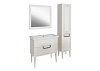 Комплект мебели для ванной ASB-Woodline Летиция, 80 см, 80645+22321+80630+80655